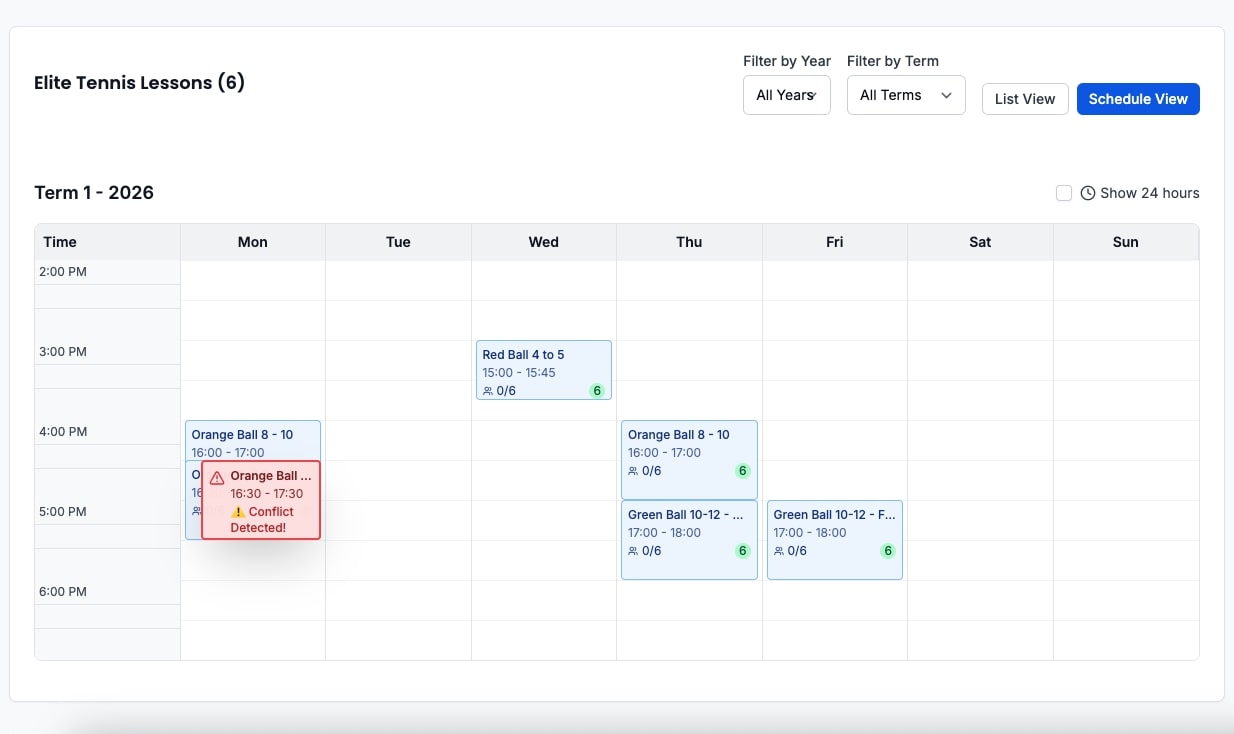 Smart Scheduling System - CourtSync