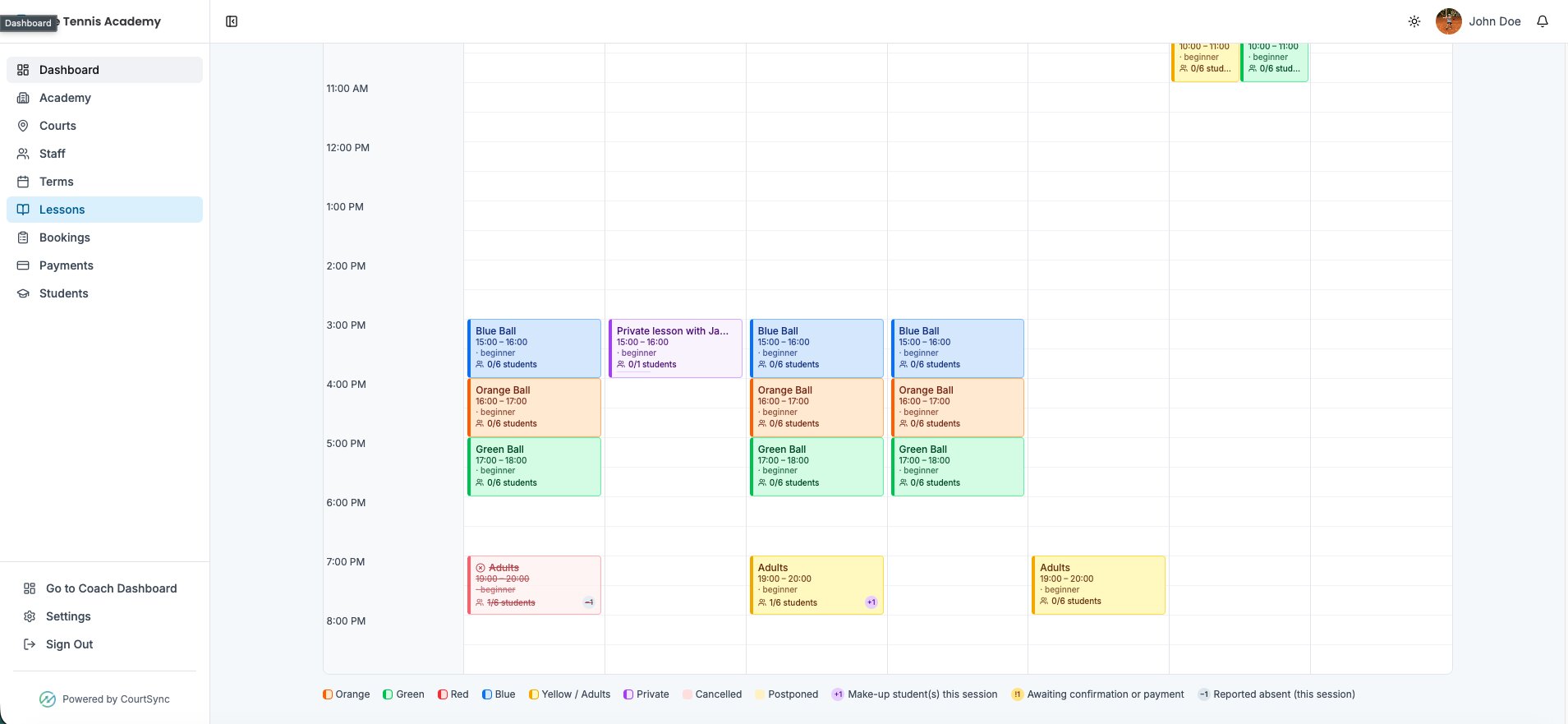 Smart Scheduling System - CourtSync